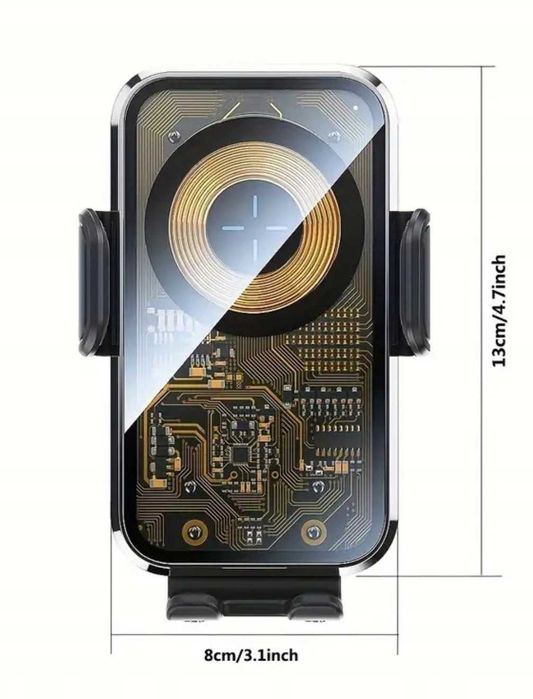Bezprzewodowa Ładowarka Samochodowa z Uchwytem Indukcyjnym