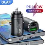 100 W Ladowarka samochodowa Quick Charge / IPhone/Samsung/Xiaomi