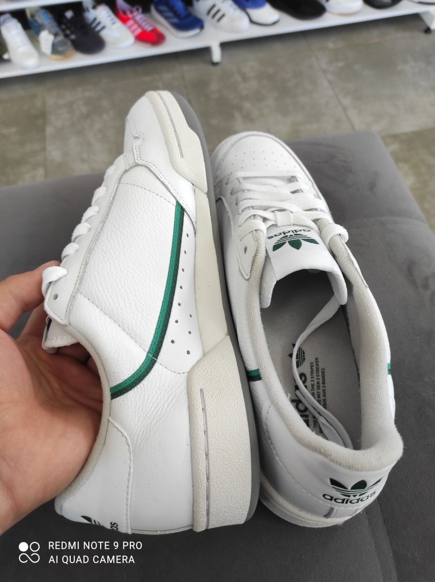 ОРИГІНАЛ 100% Кросівки Adidas Continental 80 White EF5990 45 1/3