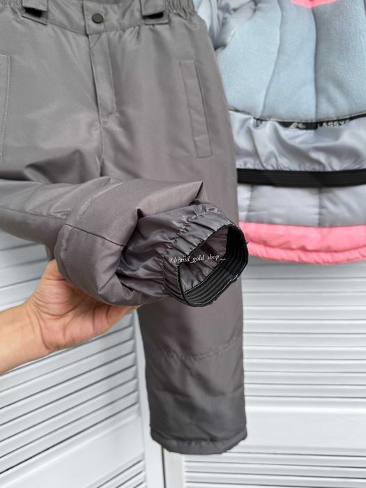 Зимовий термо комплект комбінезон для дівчаток lassye 110