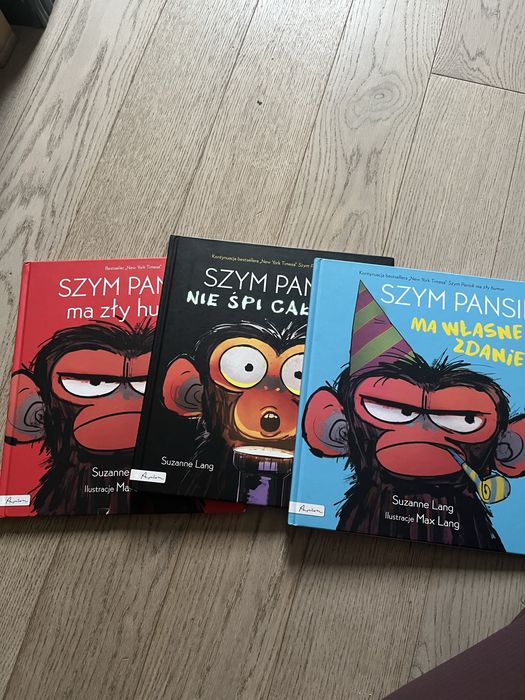 Szympansik ma zly humor