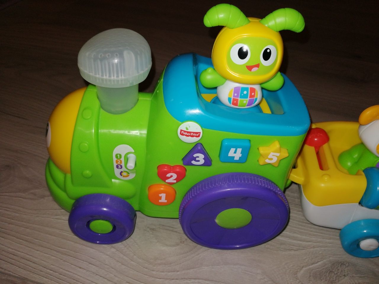 Interaktywny pociąg fisher price