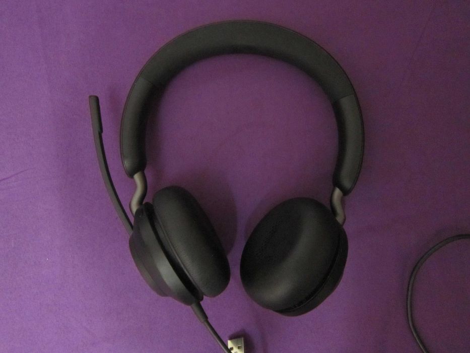 Słuchawki przewodowe z mikrofonem nauszne Jabra Evolve 2 40