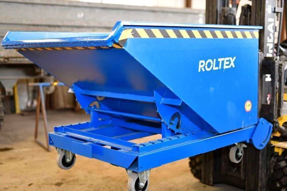 Koleba / Pojemnik metalowy / Kontener samowyładowczy / Kontener 900L