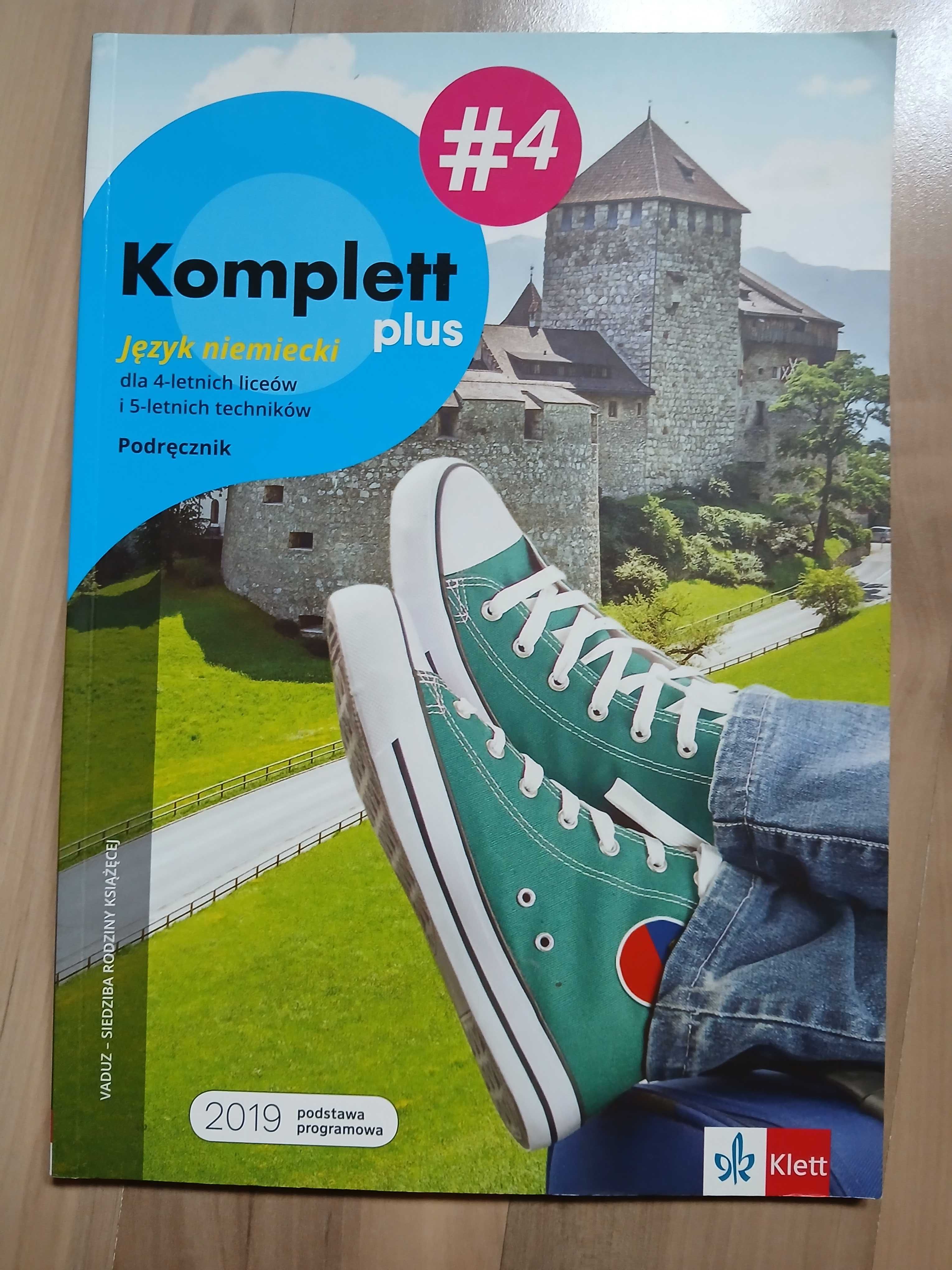 Komplett plus 4 .Podręcznik Język niemiecki. Stan idealny.