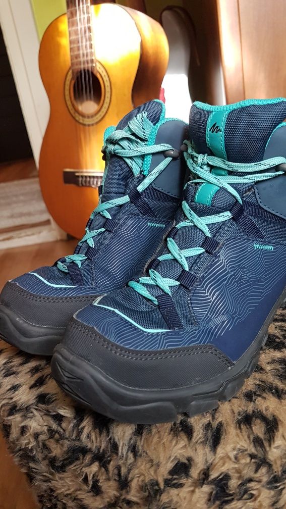 Buty dziewczęce trekkingowe zimowe Quechua rozm. 36