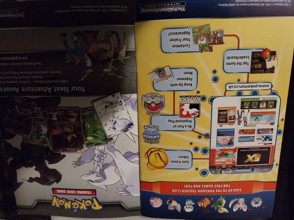 Folheto Nintendo Pokemon