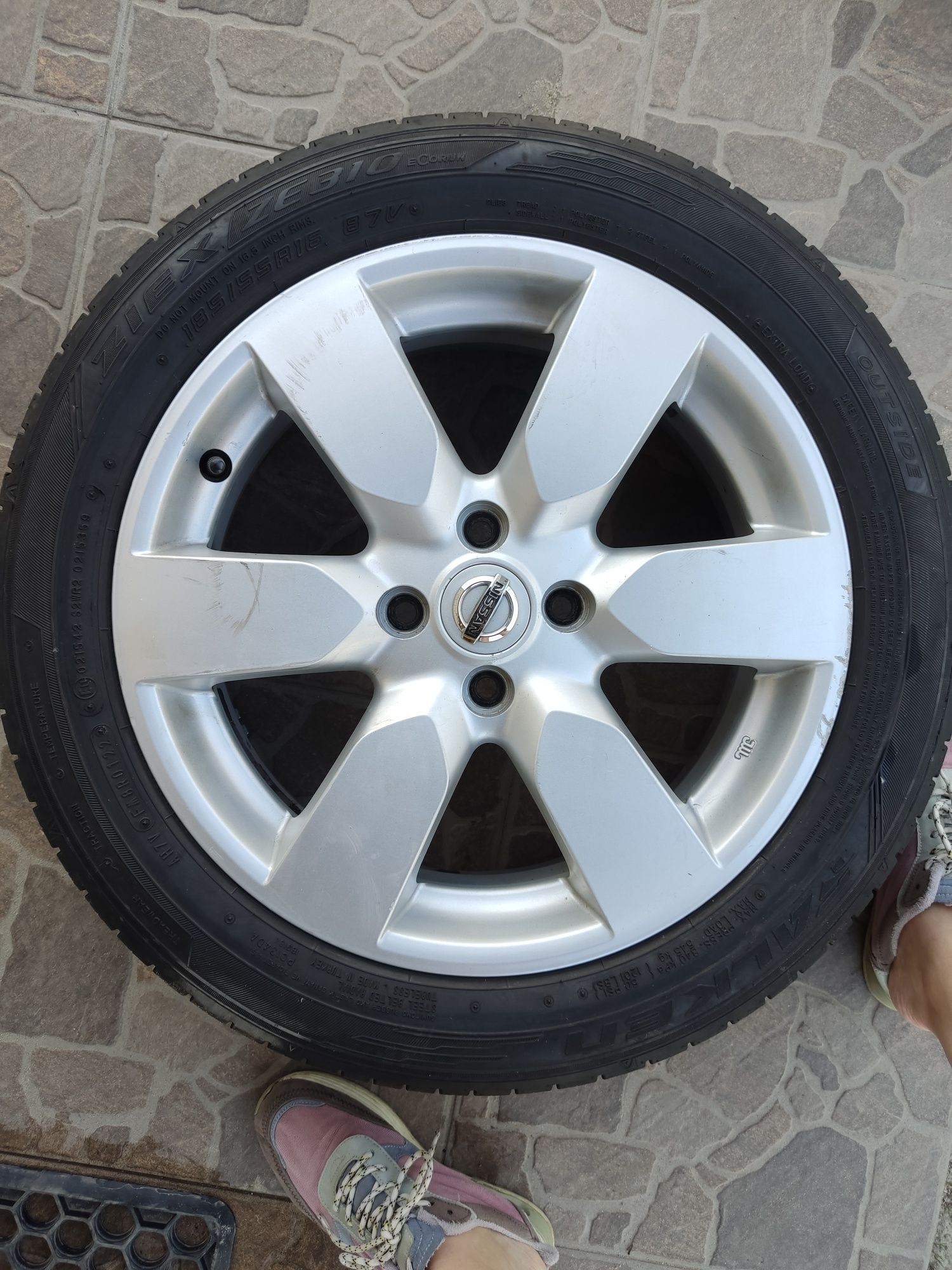 Шини Falken 185/55/R16 87V Диски 16/6 ЕТ55 4x100