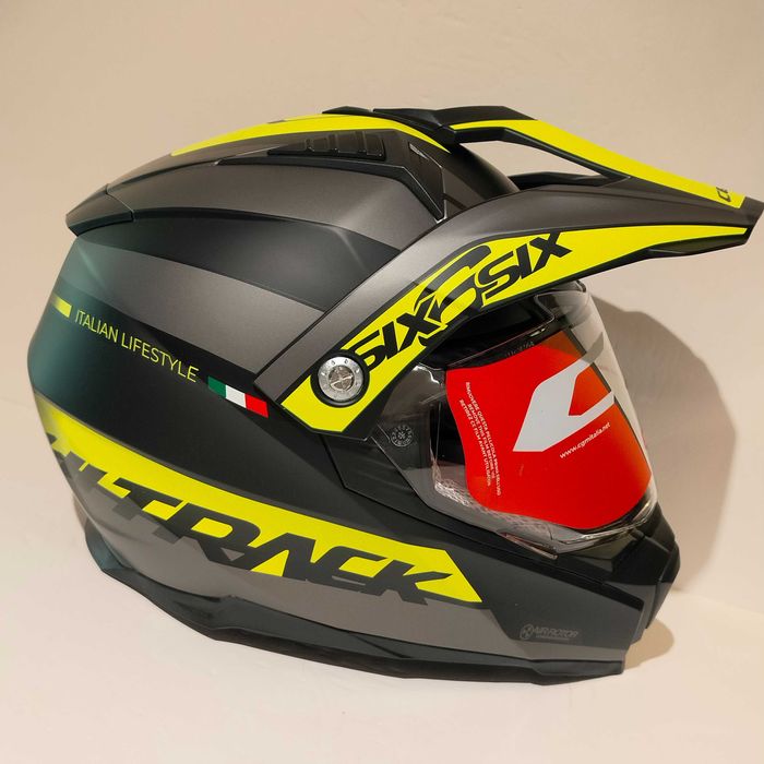 Capacete CGM Dual-sport trail adv mota novo
