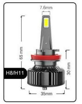 StarLight Led chip SPD H1 H7 H8 H9 H11 HB3 HB4 Canbus Stage 3