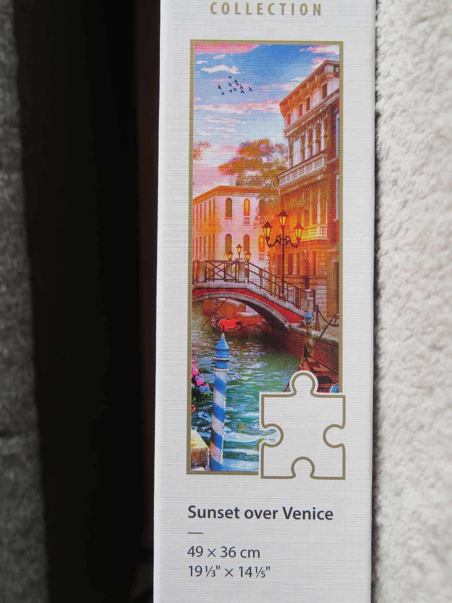 Puzzle Clementoni 500 Sunset over Venice Jak Nowe Okazja