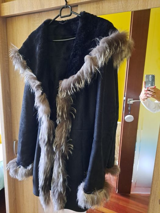 Kożuch naturalny damski 38/40 Ochnik