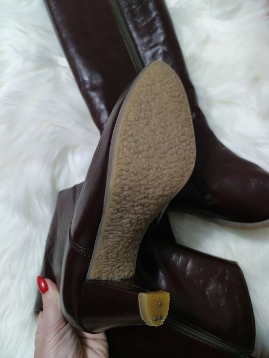 Чоботи вінтажні антикварні  35-36 розмір (23-23.5 см)