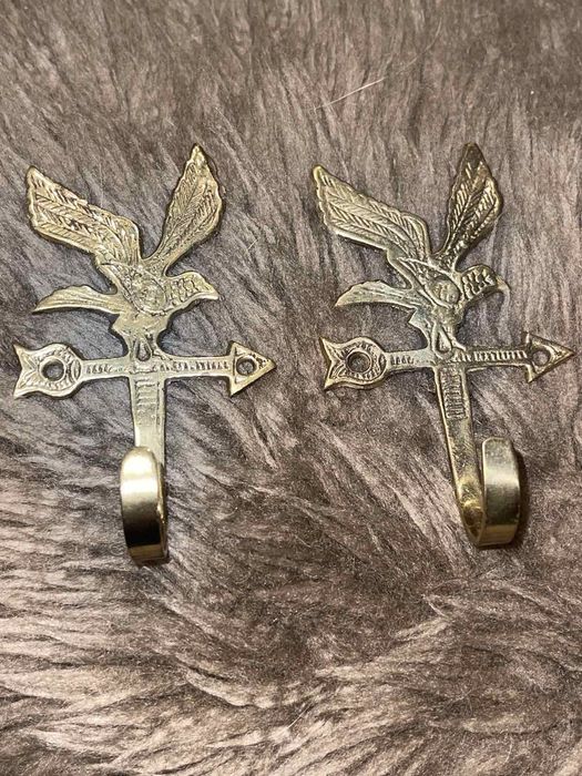 Латунные крючки,винтаж