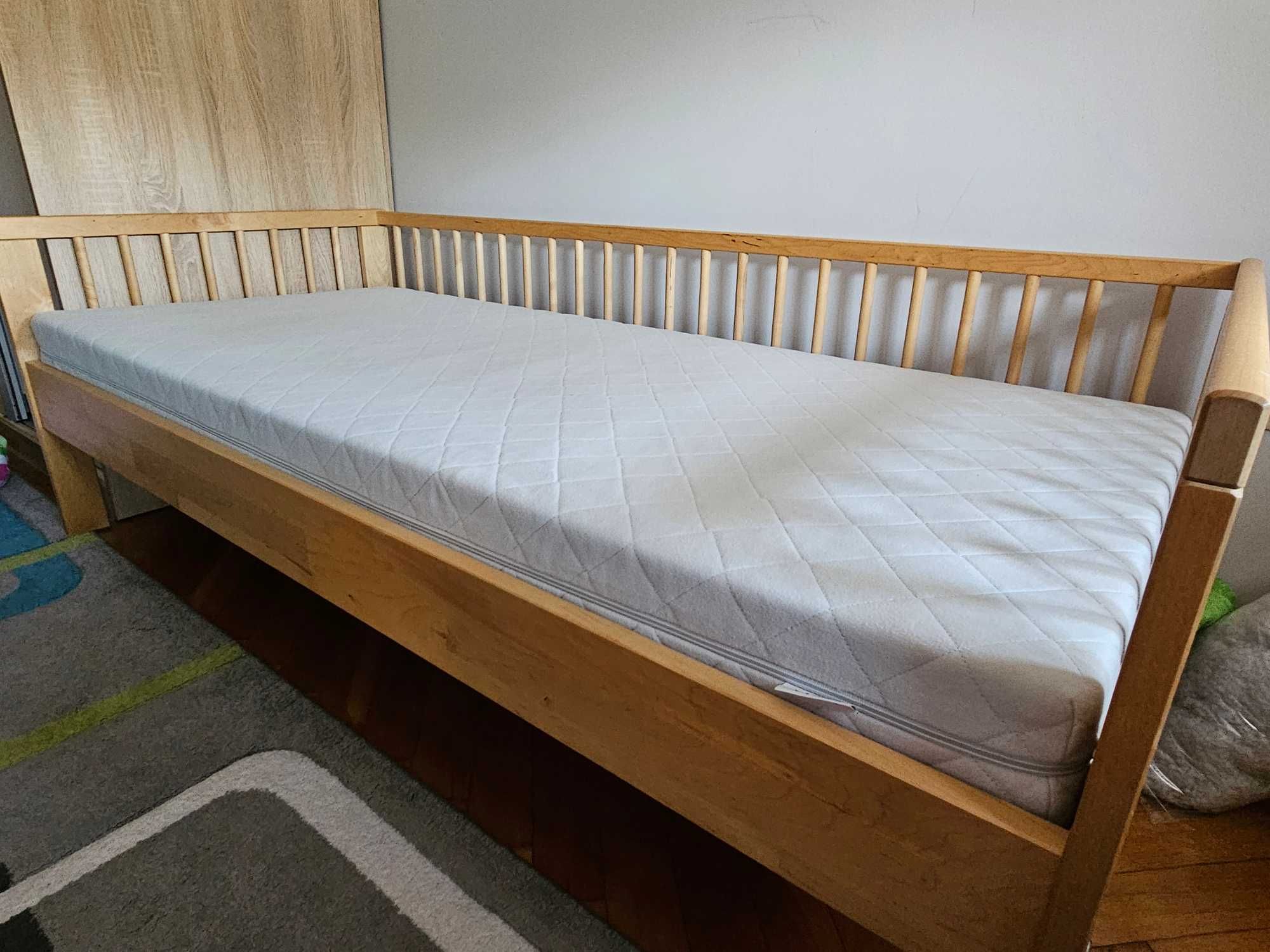 Łóżko IKEA Guliwer 70x160 wraz z materacem