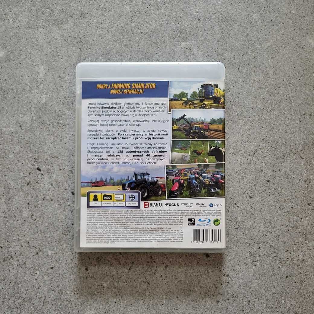 Farming Simulator 15 PlayStation 3 PS3