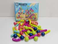 Магнітний 3D-конструктор Magnetic дитячий 64 деталі магнитный детский