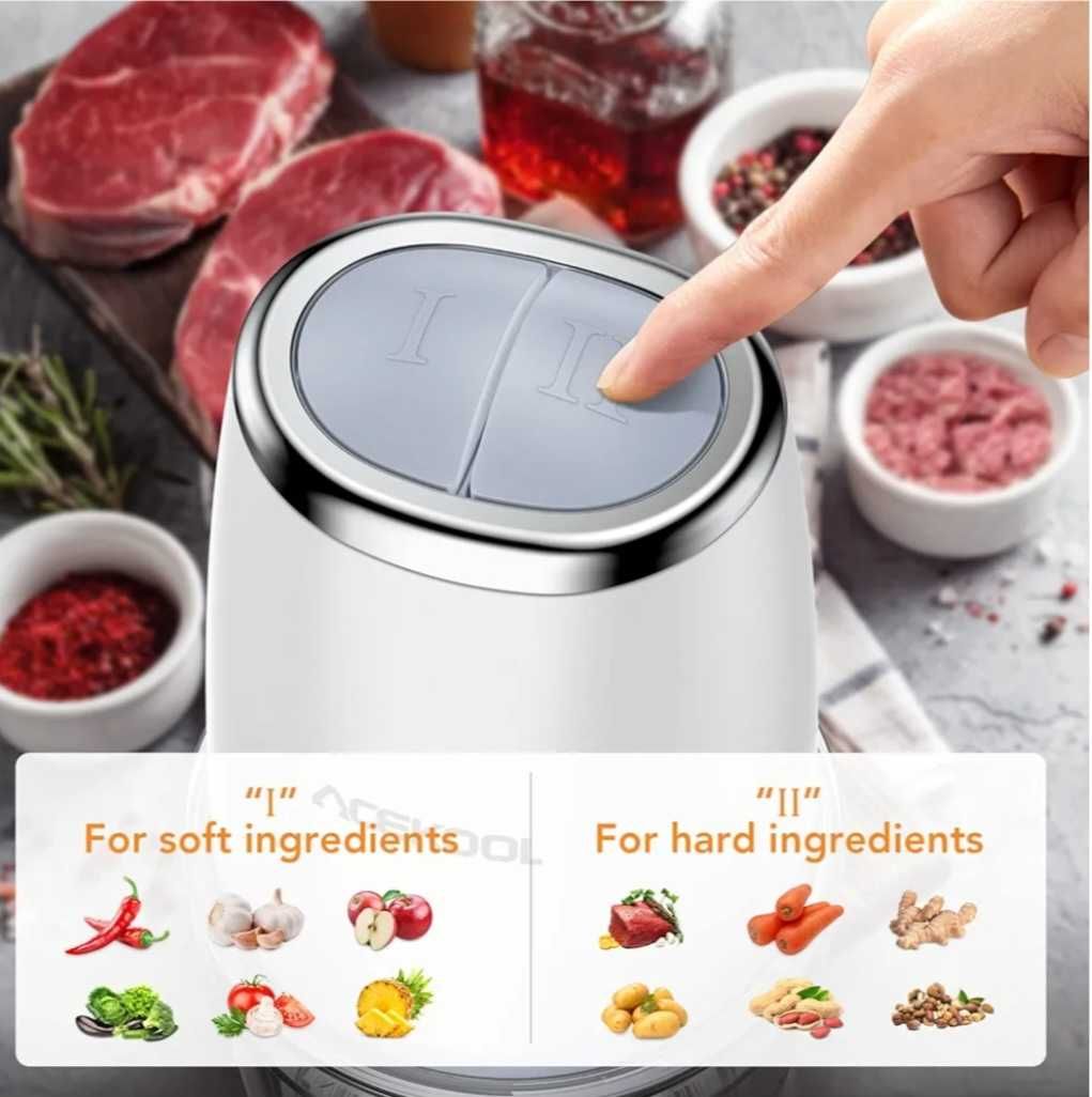 Blender rozdrabniacz elektryczny 300W szklany pojemnik 600ml Acekool
