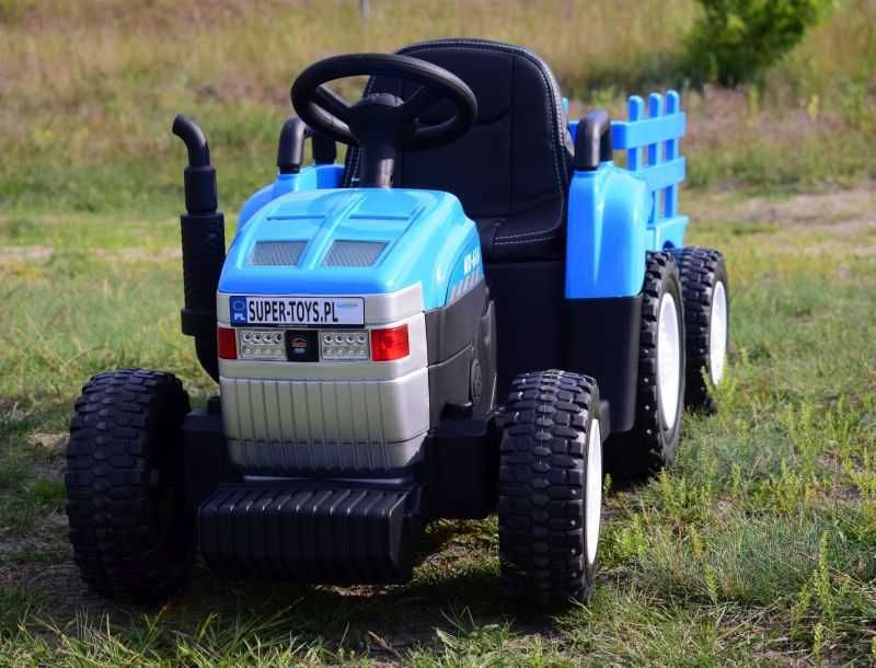 Autko DUŻY TRAKTOR NA AKUMULATOR dzieci zabawka jeździk pojazd pilot