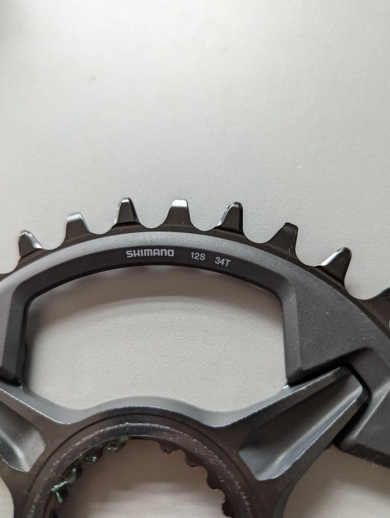 Zębatka rowerowa przednia Shimano XT SM-CRM85 34T ( Demontaż )
