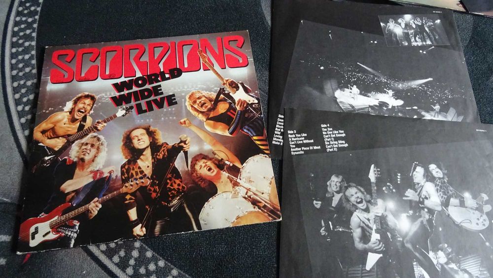 Winyl  Scorpions – World Wide Live - 1985 lp2