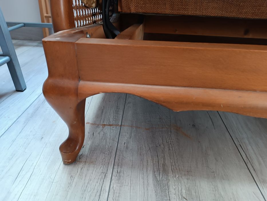 Sofa i fotel styl Chippendale