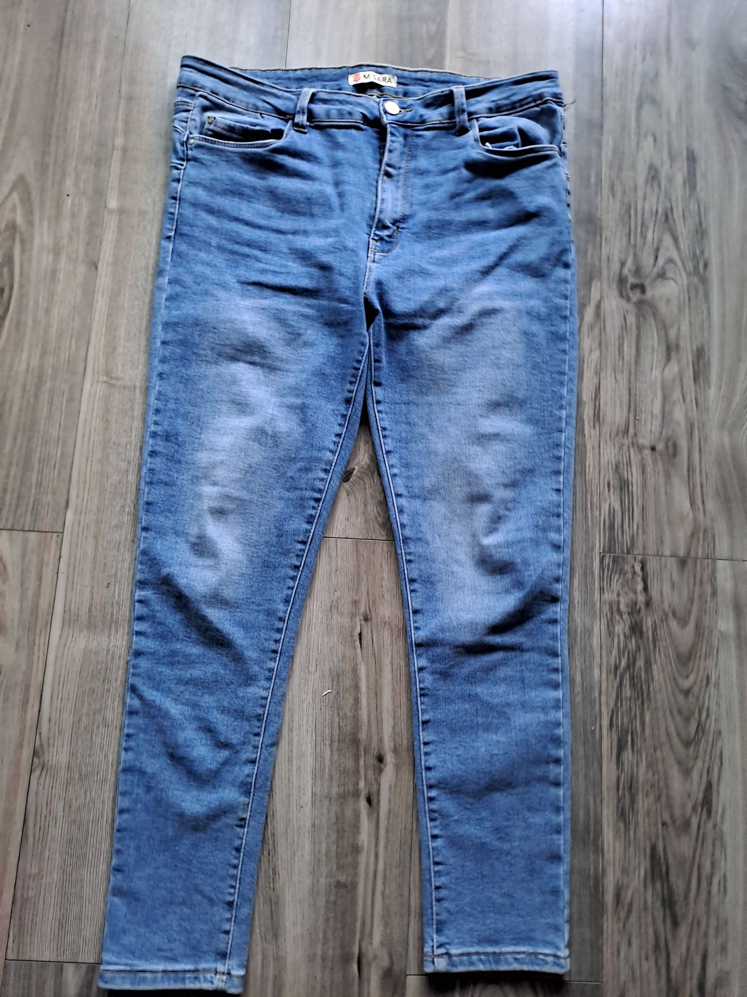 Spodnie jeansowe jeansy rozmiar XL