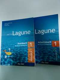 Книжка та зошит з німецької Lagune (Kursbuch & Arbeitsbuch)