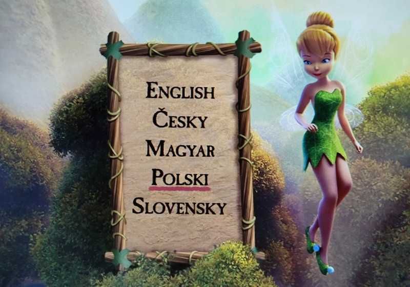 Dzwoneczek i bestia z Nibylandii Bajka Film na DVD Dubbing PL