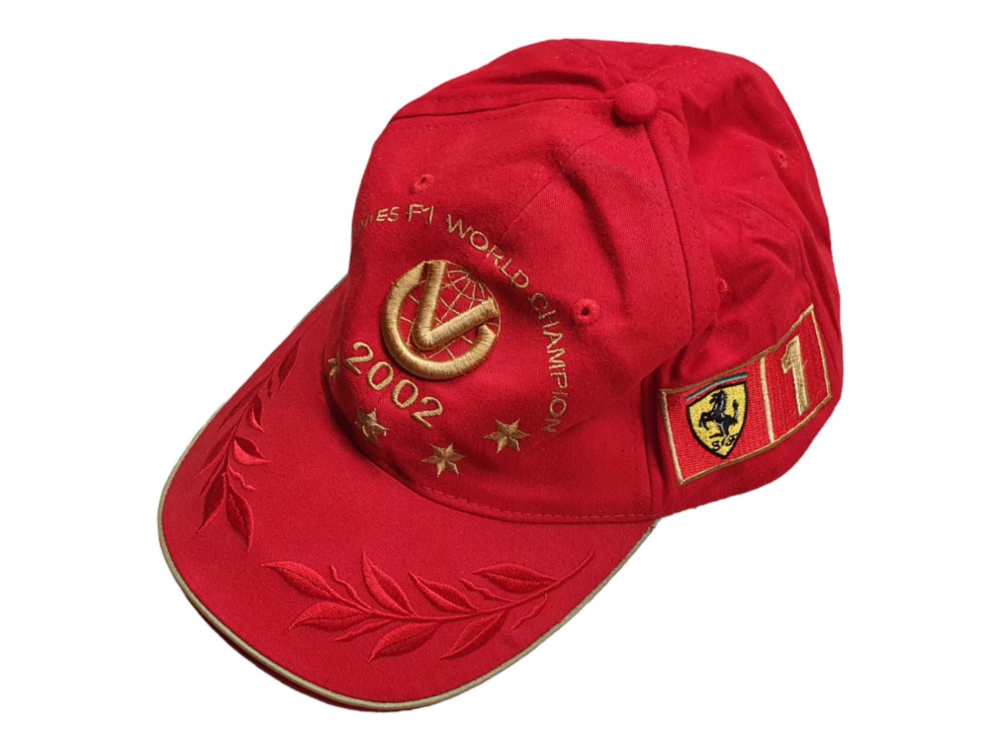 Czapka z daszkiem Ferrari F1 Michael Schumacher 2002 Champion Vintage