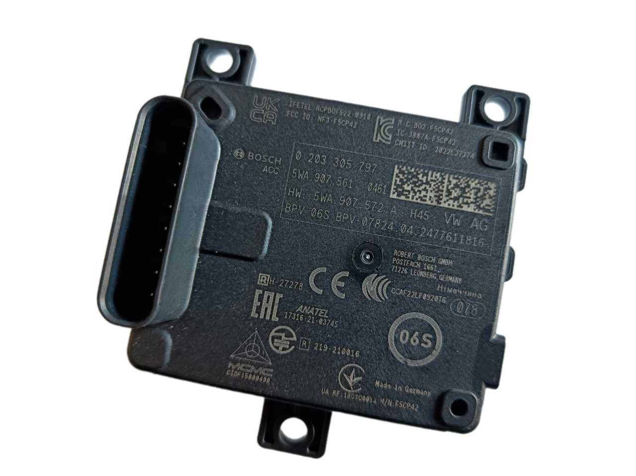 Czujnik Radar Moduł ACC Distronic Audi A3/S3, Octavia, Golf, Caddy