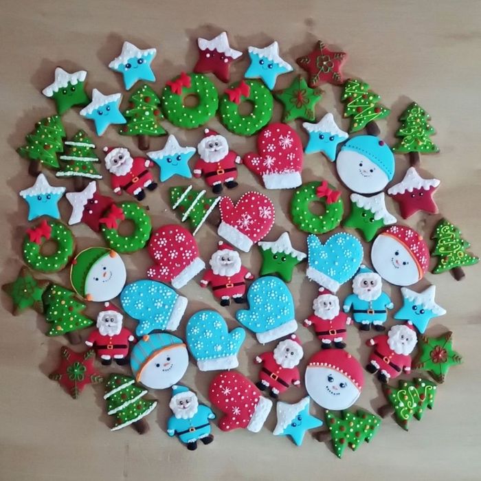 Різдвяні імбирні пряники на замовлення