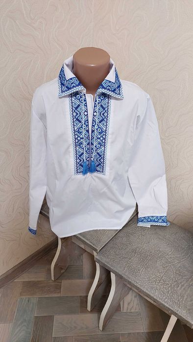 Вишиванка для хлопчика 128 до 140 см