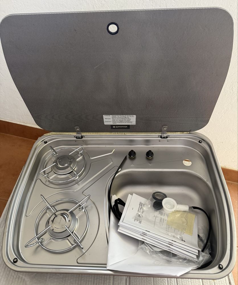 Fogão Combinado 2 Bicos DOMETIC