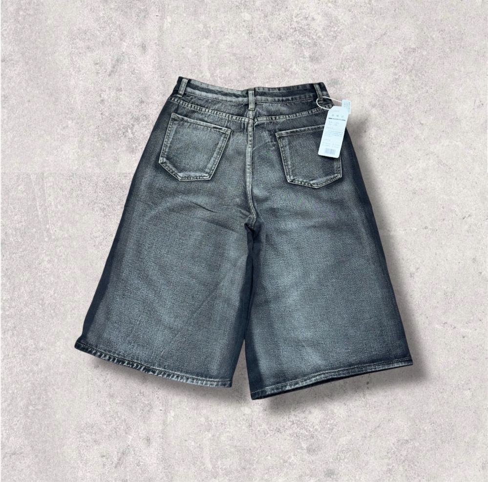 Bershka baggy opium jeans shorts oversized широкі опіум шорти jaded