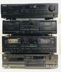 Stereo cassette deck Technics, Philips, Kenwood, Pioneer