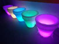 Vasos com luz