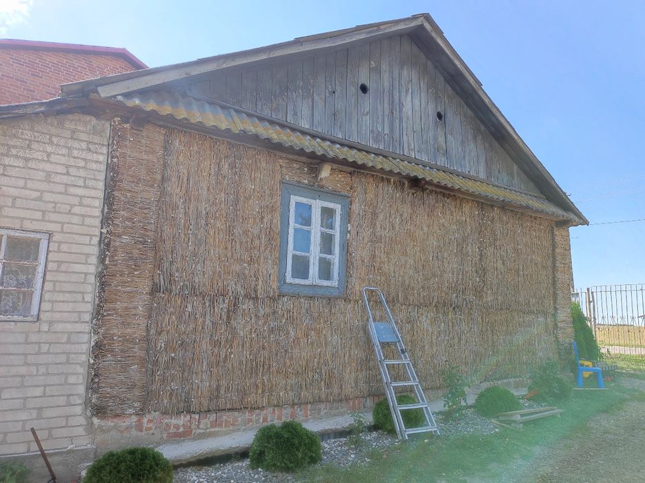 Dom z bali do rozbiórki