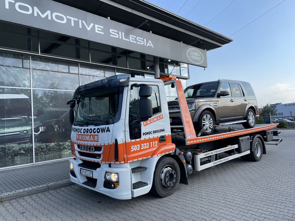 Opole Pomoc Drogowa Krapkowice Holwanie Laweta Autostrada A4