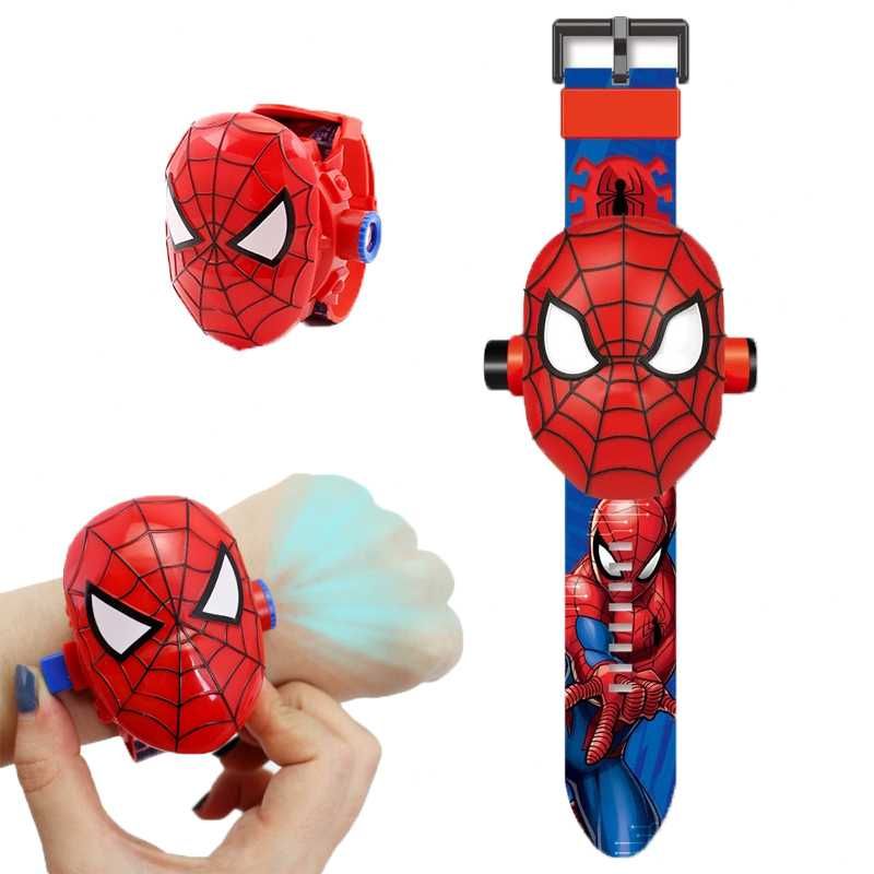Spiderman Zegarek 3D z Projektorem 24 Obrazki