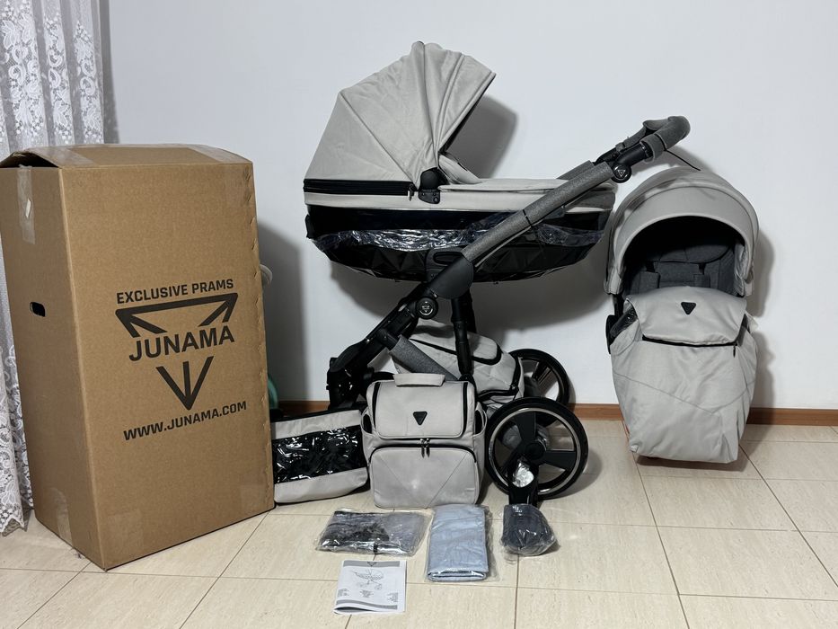Nowy!Junama V3 Stone Beige 2w1.Gwarancja/Wysyłka.