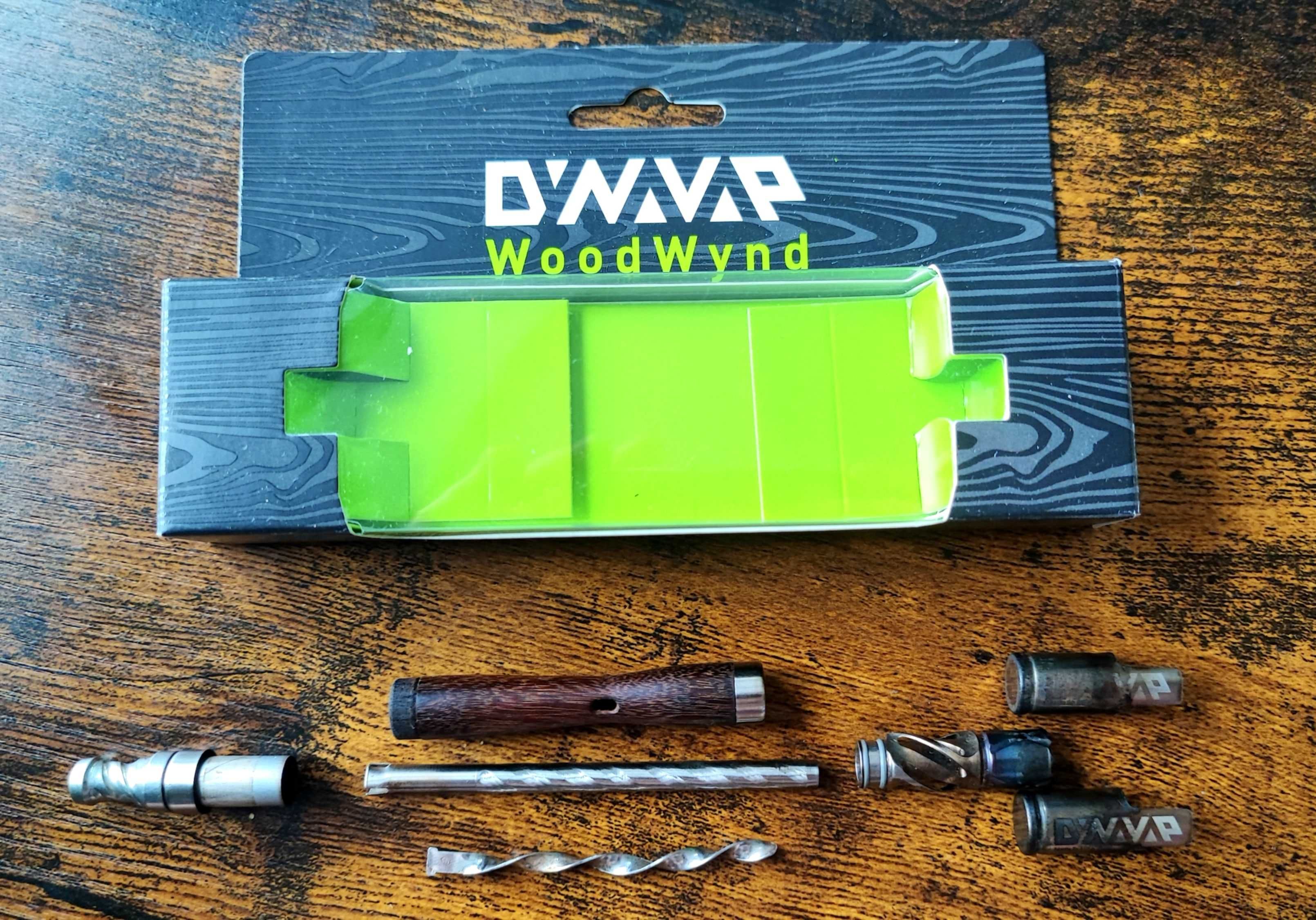 Inhalator, Urządzenie do aromaterapii Dynavap Woodwynd + Low Temp Cap