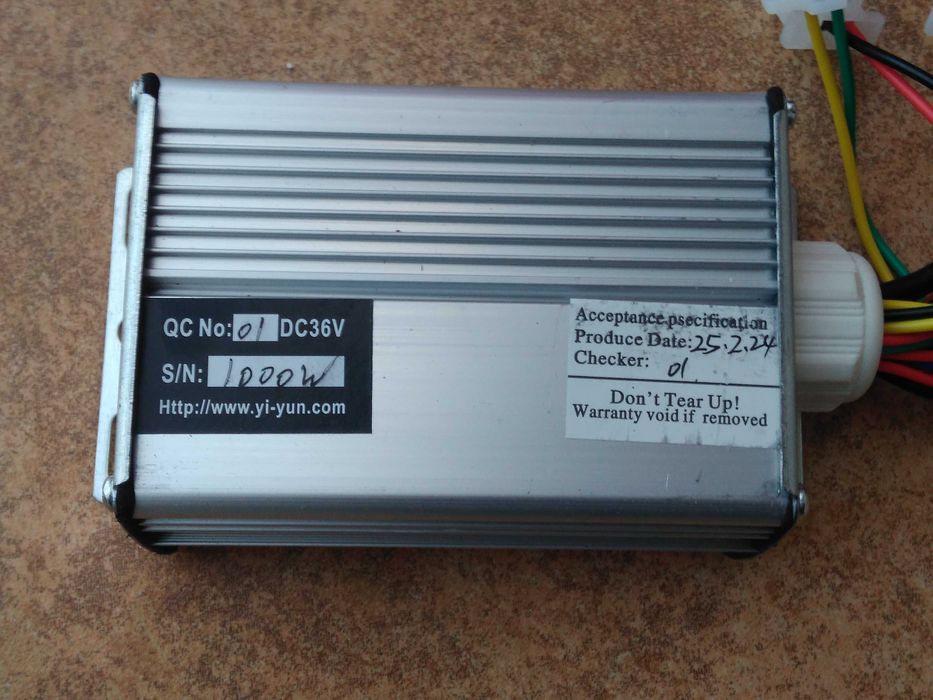Sterownik DC 36 volt 1000 Watt