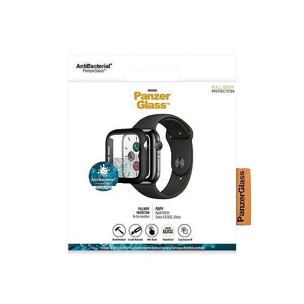 Etui PanzerGlass Full Body na Apple Watch 4 / 5 / 6 / Se 40 mm - czarn