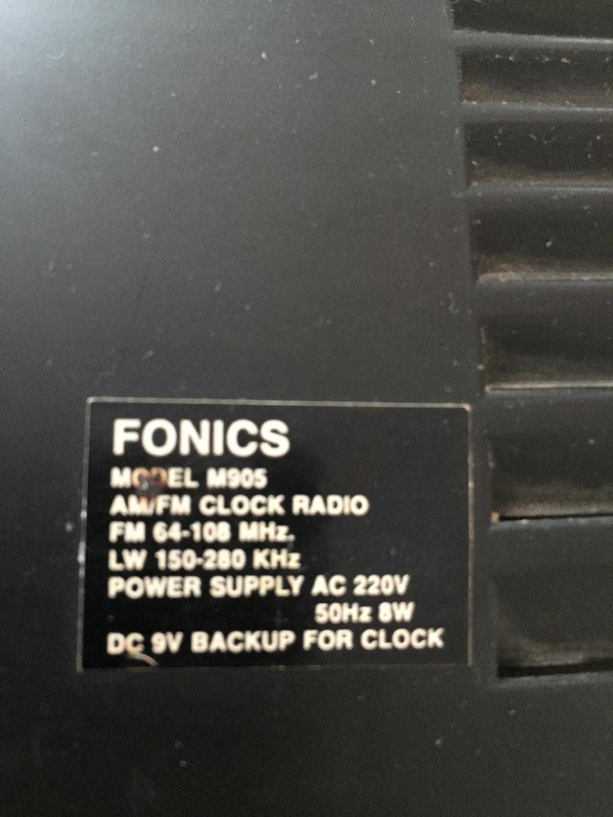 Fonics radiobudzik uszkodzony