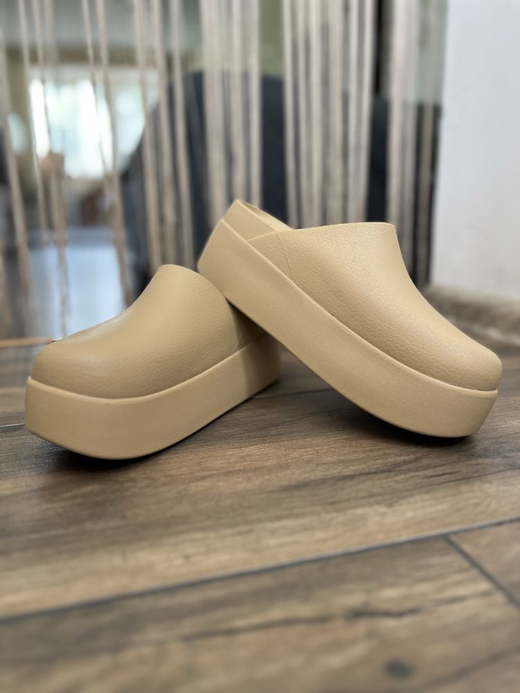 Crocs dylan platform clog wheat w8 w9 100% оригінал