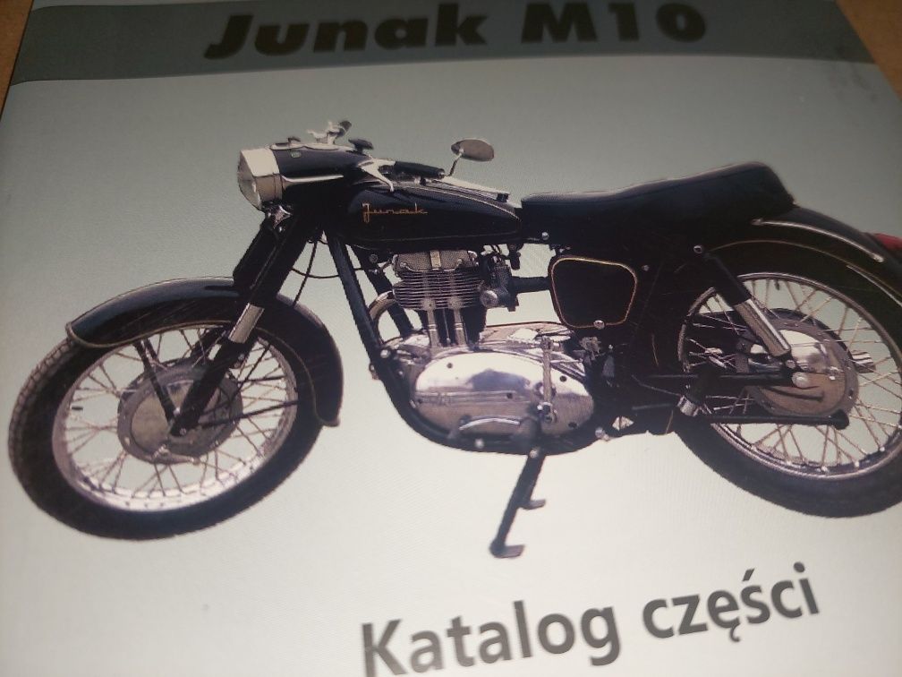 Instrukcja obsługi katalog czesci rama silnik junak m10