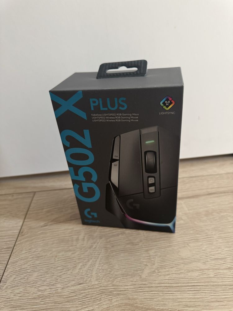 Mysz logitech G502 X PLUS nowa