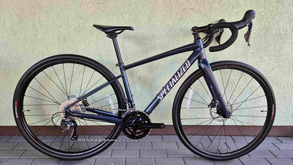 SPECIALIZED DIVERGE hydraulika gravel  r48 sztywne osie tiagra 2x10