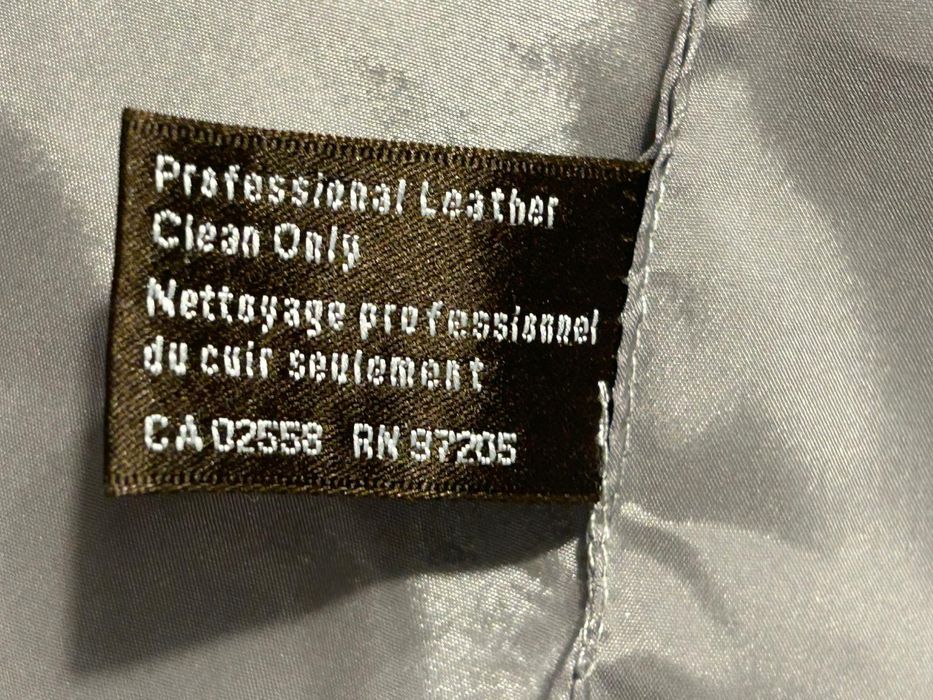 Komplet kurtka i spódnica skóra naturalna